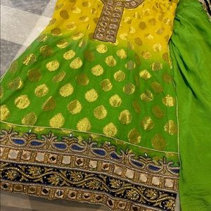 Banarsi suit with dupatta
